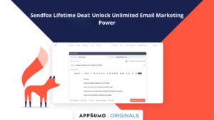 Sendfox Lifetime Deal Unlock Unlimited Email Marketing Power